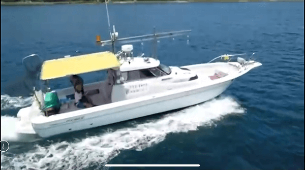 Boat running